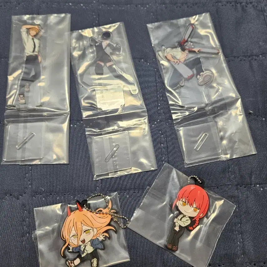 [BUNJANG] Chainsaw Man Ichiban Kuji Acrylic Stand & Keychain (Prize C) / 체인소맨 제일복권  아크릴스탠드, 키홀더 하위상