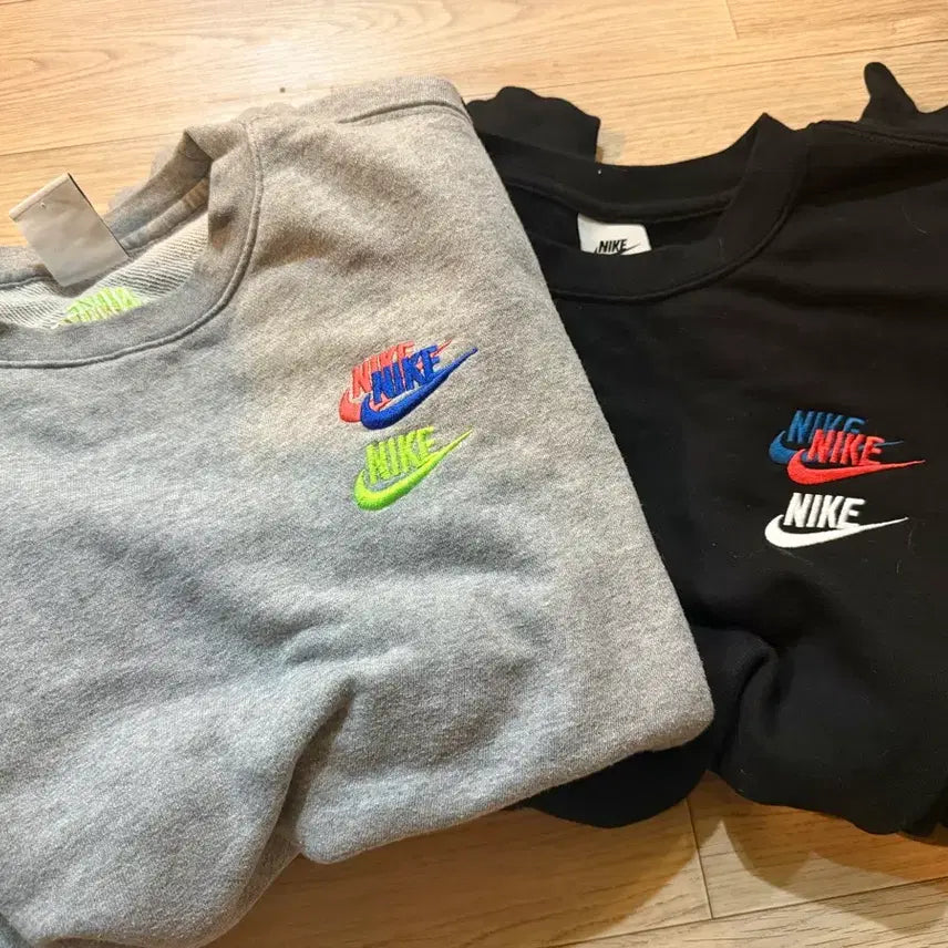 [BUNJANG] Nike French Terry Sweatshirt Bundle Set / 나이키 프렌치테리 맨투맨 2개 일괄