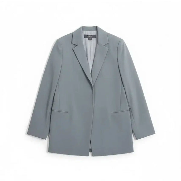 [BUNJANG] Vera Wang Hidden Button Suit Jacket (Size 55) / 여성55/ 베라왕 히든버튼 정장 자켓 MT 22-156