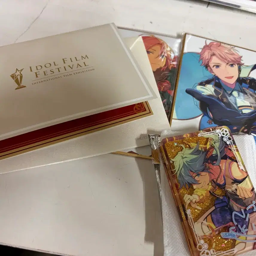 [BUNJANG] Ensemble Stars! Goods Bundle Set - Shikishi, Yuusaku Corotta, Pop-up Card / 일괄) 앙스타 굿즈 양도 색지 유사코롯타 팝업카드