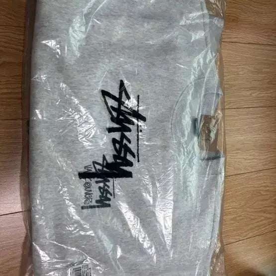 [BUNJANG] Stussy Vancouver Sweatshirt Melange Grey L / 스투시 밴쿠버