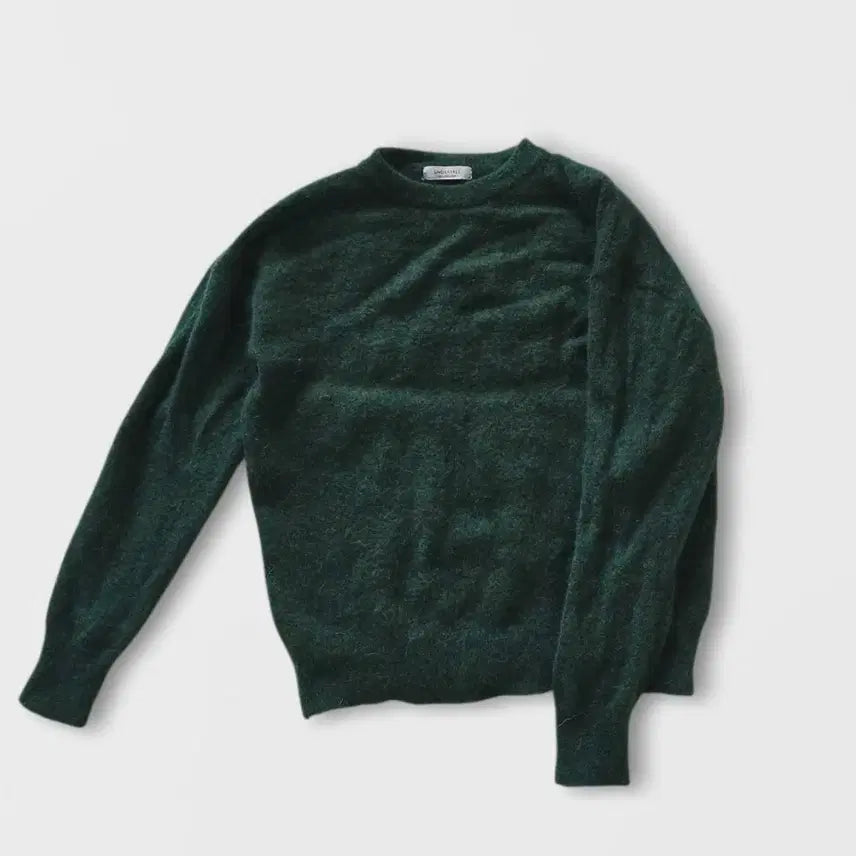 [BUNJANG] LaRoom Green Two-Tone Knit / 라룸 그린 투톤 니트