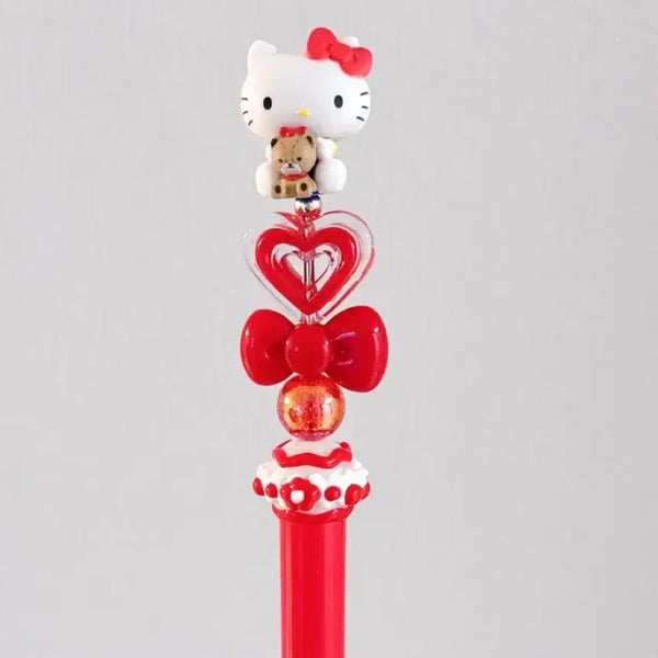 [BUNJANG] Hello Kitty Figure Ballpoint Pen / 헬로키티 피규어볼펜 키티볼펜 키티볼꾸 수제볼펜