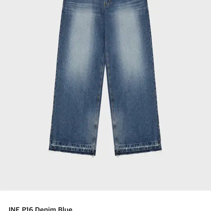 [BUNJANG] Junn.p P16 Denim Blue Low Rise Wide Denim (Size S) / 준느 p16 데님 블루 로우라이즈 와이드 데님