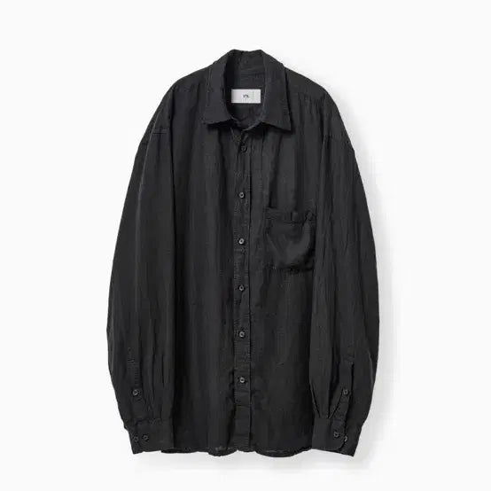 [BUNJANG] Years Ago Linen Shirt Black Size S / 이얼즈어고 린넨 셔츠 블랙 s사이즈