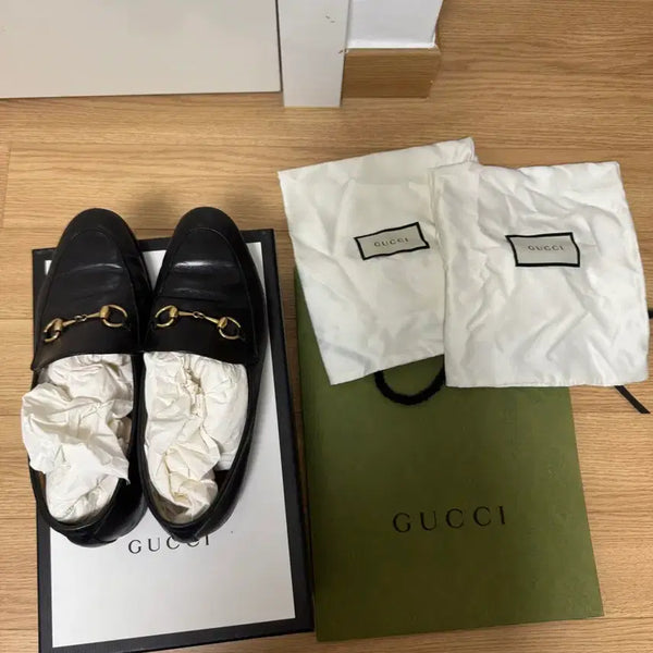 [BUNJANG] Gucci Horsebit Loafers Black Size 37 / 구찌 홀스빗 로퍼 블랙 37