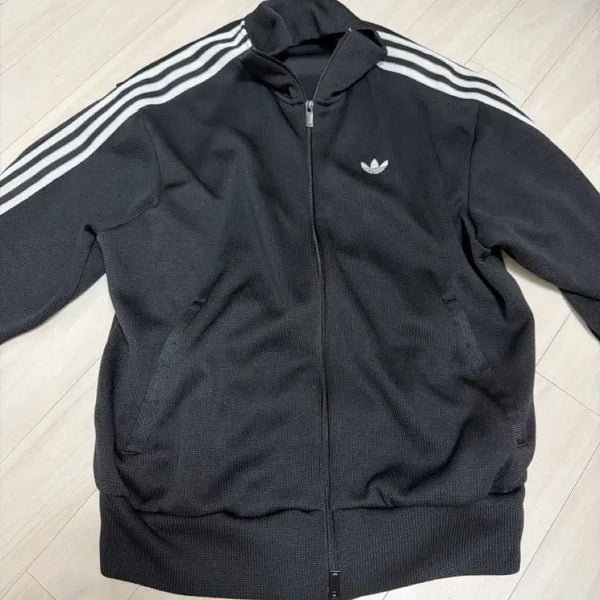 [BUNJANG] Adidas Firebird Knit Track Top Black XL / 아이다스 트랙탑 새상품