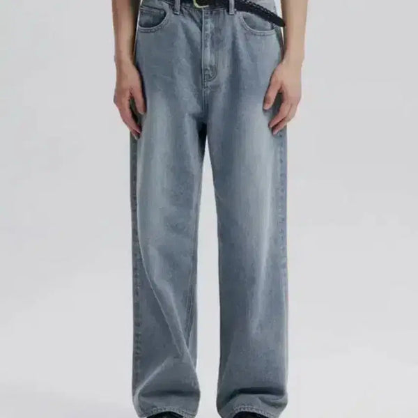 [BUNJANG] Branded x Stalkerz Comfy Jeans Smoky Blue / [34] 브랜디드 X 스토커즈 컴피진 스모키블루