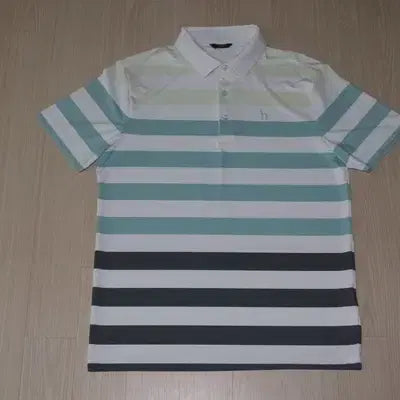 [BUNJANG] Hazzys Golf Mint Grey T-Shirt Size 100 / (100)A173. 헤지스골프/민트그레이 카라티셔츠