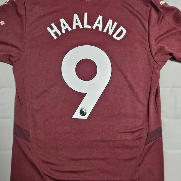 [BUNJANG] Manchester City Haaland 24/25 Third Jersey (Size M) / 맨체스터 시티 홀란 유니폼