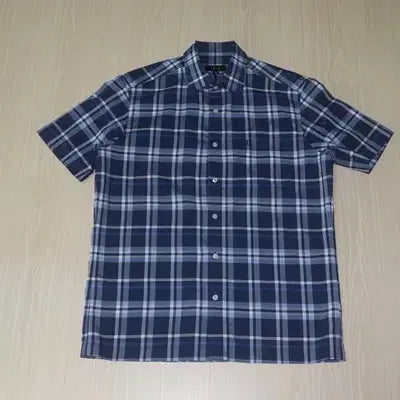 [BUNJANG] Daks Navy Sky Short-Sleeve Shirt Size 100 / (100)A178. 닥스/네이비스카이 반팔셔츠