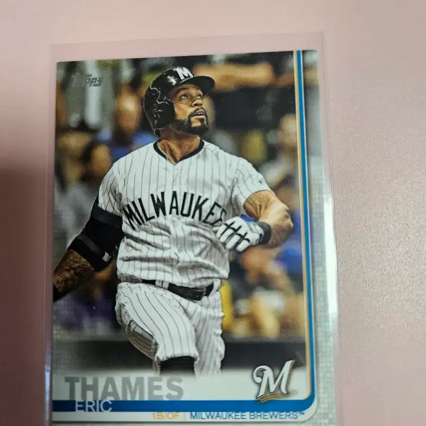 [BUNJANG] Eric Thames 2019 Topps Base Card / NC용병 에릭 테임즈 2019 Topps base