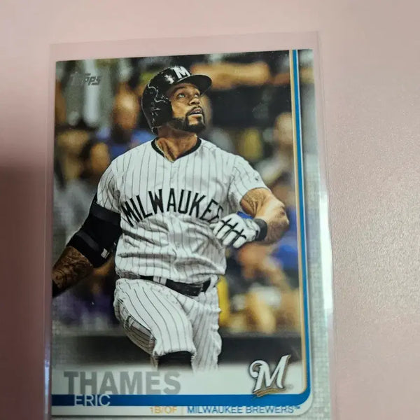 [BUNJANG] Eric Thames 2019 Topps Base Card / NC용병 에릭 테임즈 2019 Topps base