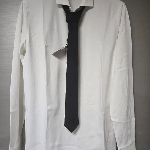[BUNJANG] Massimo Dutti White Polo Shirt L (New) / Massimo Dutti 화이트 폴로 셔츠 L (새상품)
