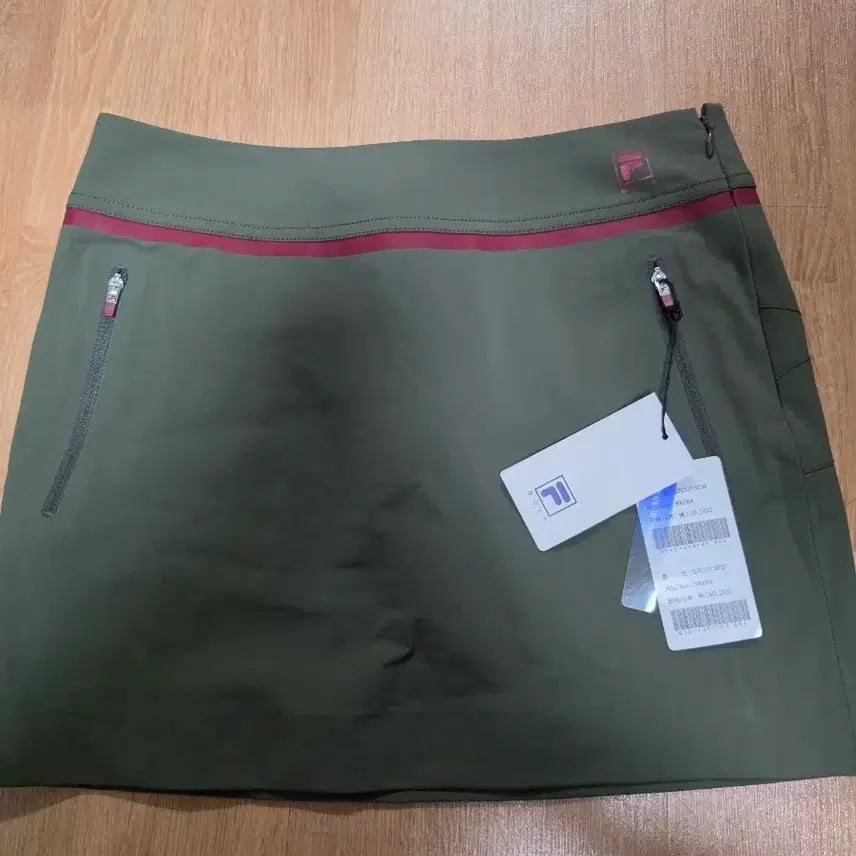 [BUNJANG] Fila Golf Skirt Khaki Size 64 / 휠라 스커트 카키색