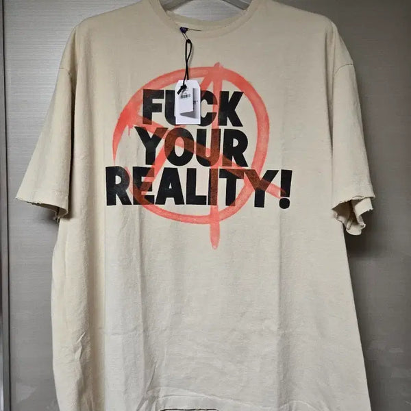 [BUNJANG] Gallery Dept. Ecru XL T-Shirt / (ecru 정품) GALLERY DEPT. XL 베이지 반팔티 (새상품)