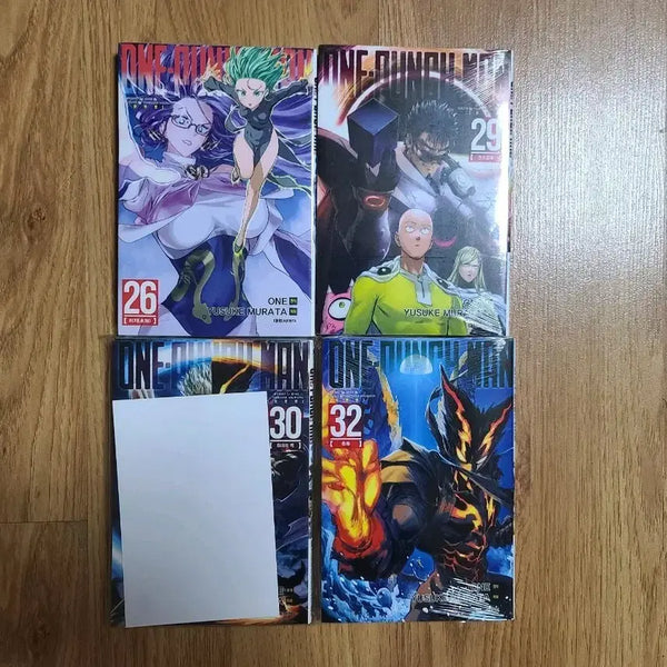 [BUNJANG] One-Punch Man Volume 26, 29, 30, 32 First Edition Sealed / 원펀맨 26,29,30,32 초판 미개봉