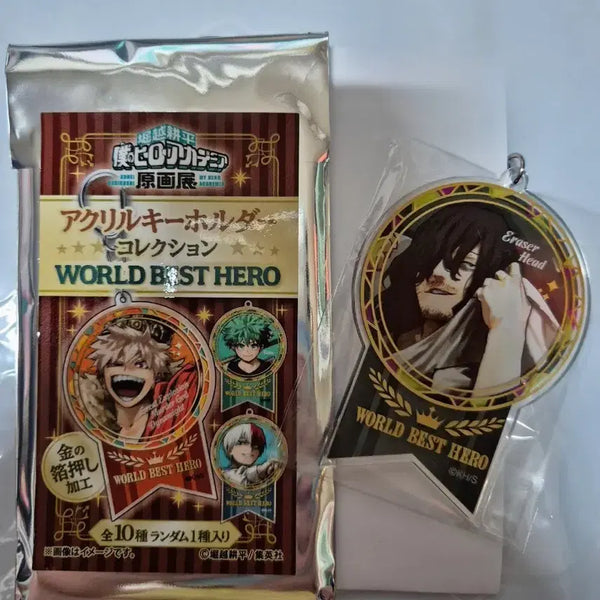 [BUNJANG] My Hero Academia Original Art Exhibition Jukkakku Acrylic Keychain - Aizawa / 히로아카 원화전 십걸 아크릴키링 아이자와 나히아