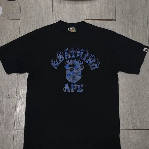 [BUNJANG] Vintage BAPE Flame Logo T-Shirt / 빈티지 베이프 반팔