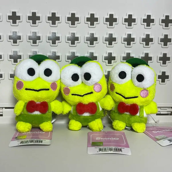 [BUNJANG] Sanrio Kerokero Keroppi Plush Keychain / 산리오 케로케로케로피 인형 키링