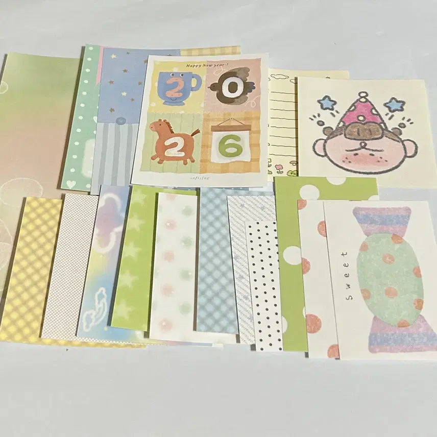 [BUNJANG] Glossy Paper Set / 모조지 set