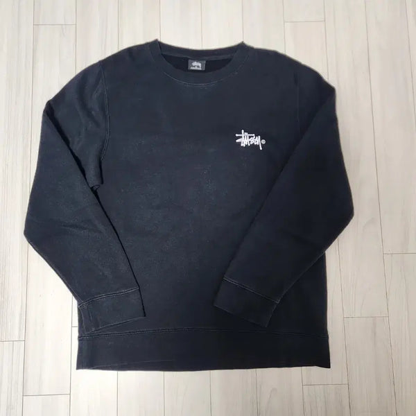 [BUNJANG] Stussy Basic Logo Sweatshirt Black M / 90s made in usa 스투시 기본 로고 맨투맨 블랙 M
