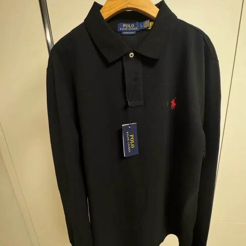[BUNJANG] Polo Ralph Lauren Polo Shirt Long Sleeve / 폴로 랄프로렌 폴로티 카라티 긴팔