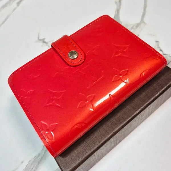 [BUNJANG] Louis Vuitton Monogram Vernis Women's Bifold Wallet / (정품) 루이비통 모노그램 베르니 여성 중지갑
