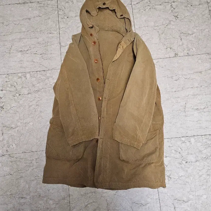 [BUNJANG] CP Company Rubber Wool Parka Jacket (1990s) / (48) 80~90s cp 컴퍼니 러버울 파카 자켓