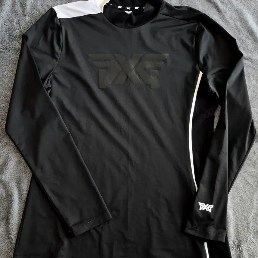 [BUNJANG] PXG Golf Women's Big Logo Performance Long Sleeve T-Shirt (Size L) / [국내정품]PXG 골프 여성 빅 로고 베이스 기능성 긴팔 티셔츠 L