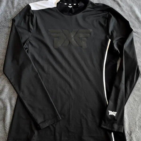 [BUNJANG] PXG Golf Women's Big Logo Performance Long Sleeve T-Shirt (Size L) / [국내정품]PXG 골프 여성 빅 로고 베이스 기능성 긴팔 티셔츠 L
