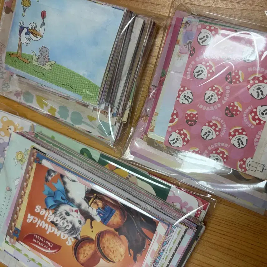 [BUNJANG] Memo Pad Set (Over 150 Sheets) / 메모지 세트바리 150장 넘음