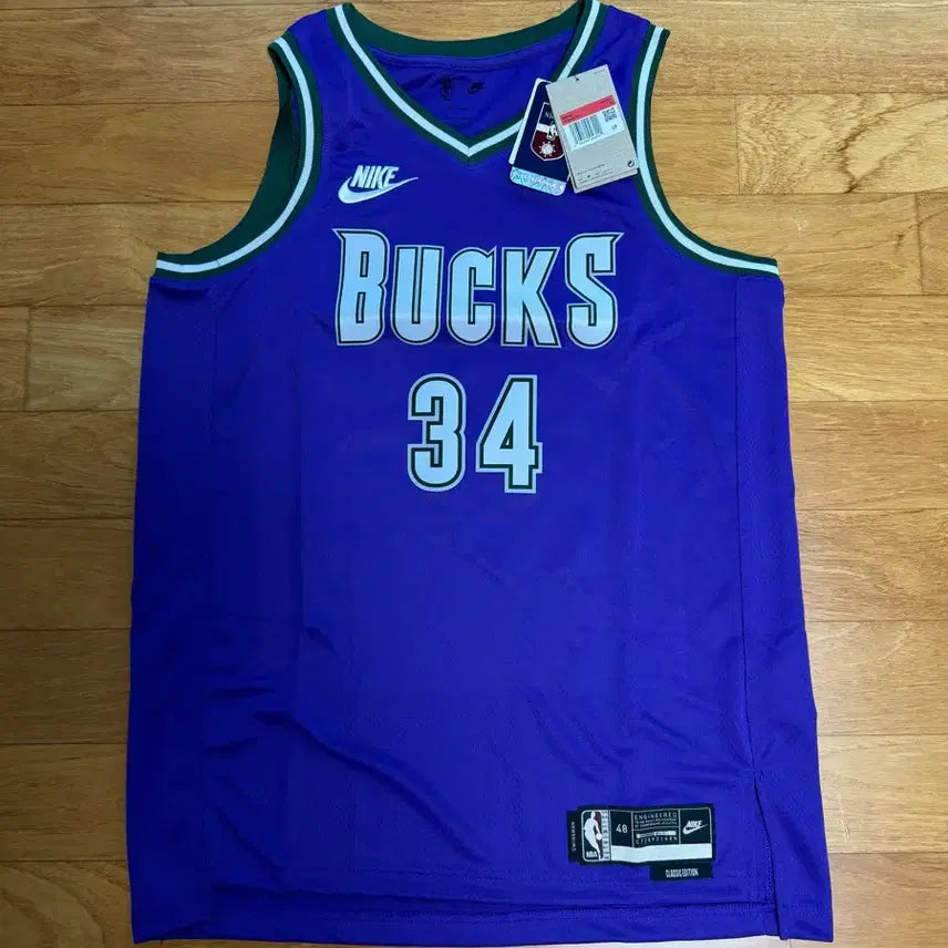 [BUNJANG] Nike Milwaukee Bucks Giannis Antetokounmpo Classic Edition Jersey (L) / [L] 22-23 나이키 밀워키 벅스 안테토쿤보 클래식 에디션