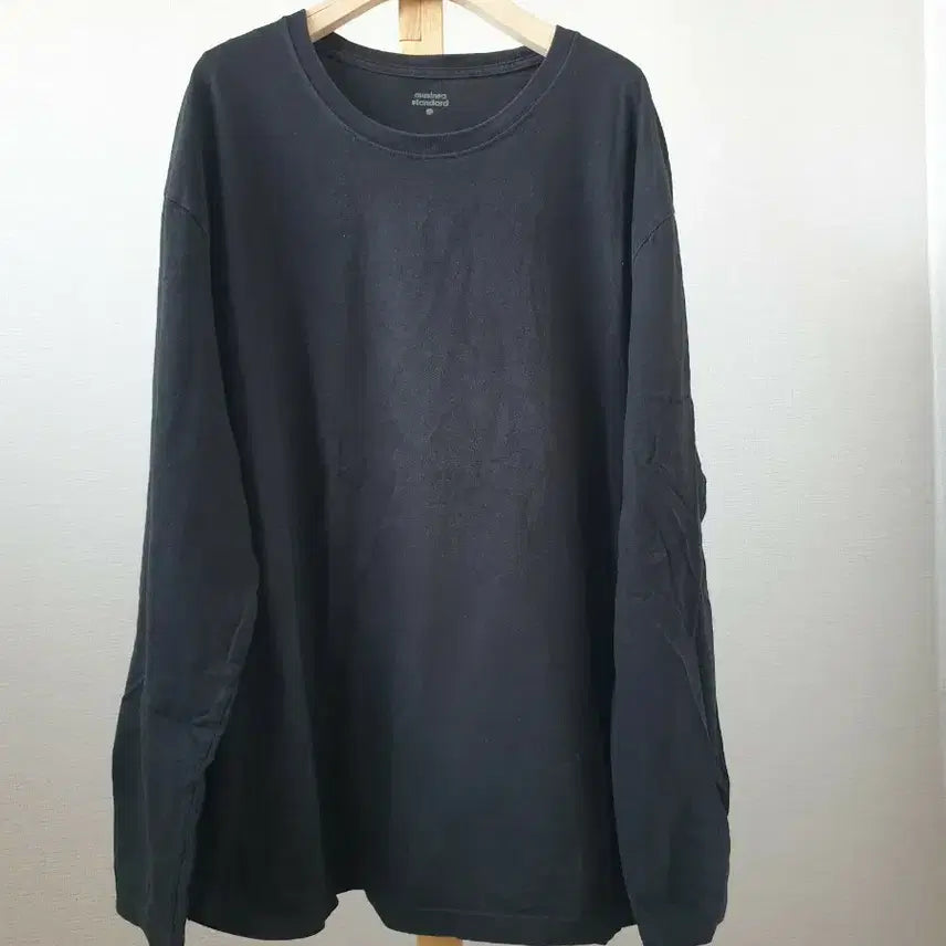 [BUNJANG] Musinsa Black Long Sleeve T-Shirt XL / 무신사 블랙 티셔츠 싸이즈 3XL
