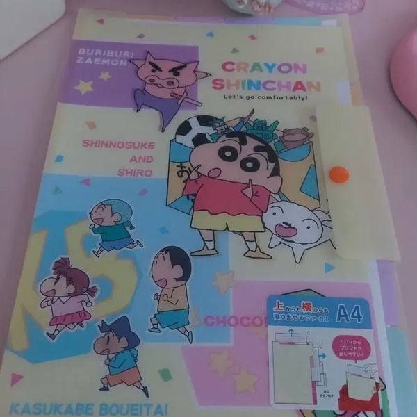 [BUNJANG] Crayon Shin-chan File Folder / 짱구파일