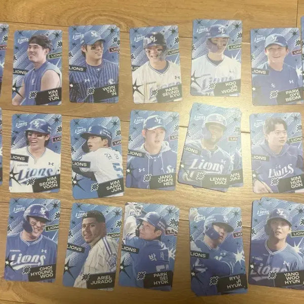 [BUNJANG] Samsung Lions Baseball Player PCs / 삼성라이온즈 신규 포카 포토카드 박계범 이성규 전병우 김성윤 김상준