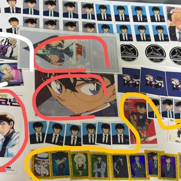 [BUNJANG] Detective Conan Character Goods Bundle / 코난 히로미츠 마츠다 송보윤 천영웅 괴도키드 아카이 이상윤 아무로 안기준