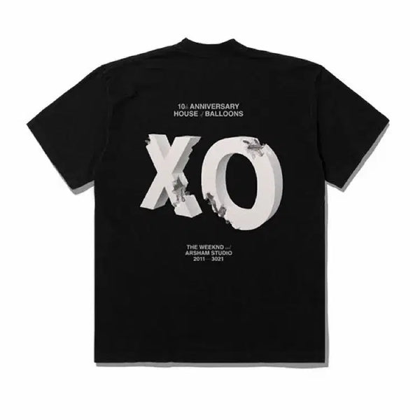 [BUNJANG] The Weeknd Daniel Arsham XO 10th Anniversary T-Shirt / 더 위켄드 다니엘 아샴 XO 10주년 기념 반팔 티셔츠