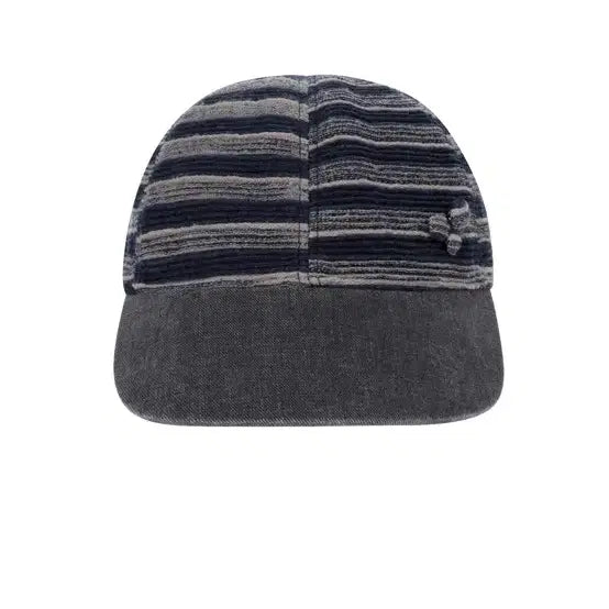 [BUNJANG] Koiseio Peach Stripe Cap Navy / 코이세이오 피치 스트라이프 캡 네이비