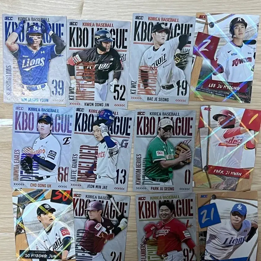 [BUNJANG] Baseball Cards Bundle Set / (일괄판매) 크보 카드 팝니당