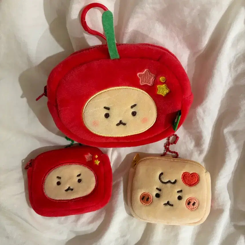 [BUNJANG] Etude Mang Gome Pouch Airpod Pouch Bundle Set / 에뛰드 망곰이 파우치 에어팟 파우치 일괄