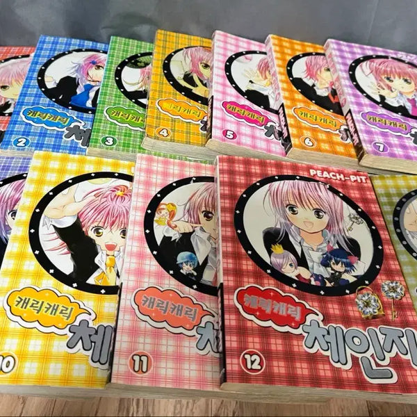 [BUNJANG] Shugo Chara! Complete Series Set (Old Edition, Limited) / 캐릭캐릭체인지 만화책 전권 세트 캐캐체 구판 한정판