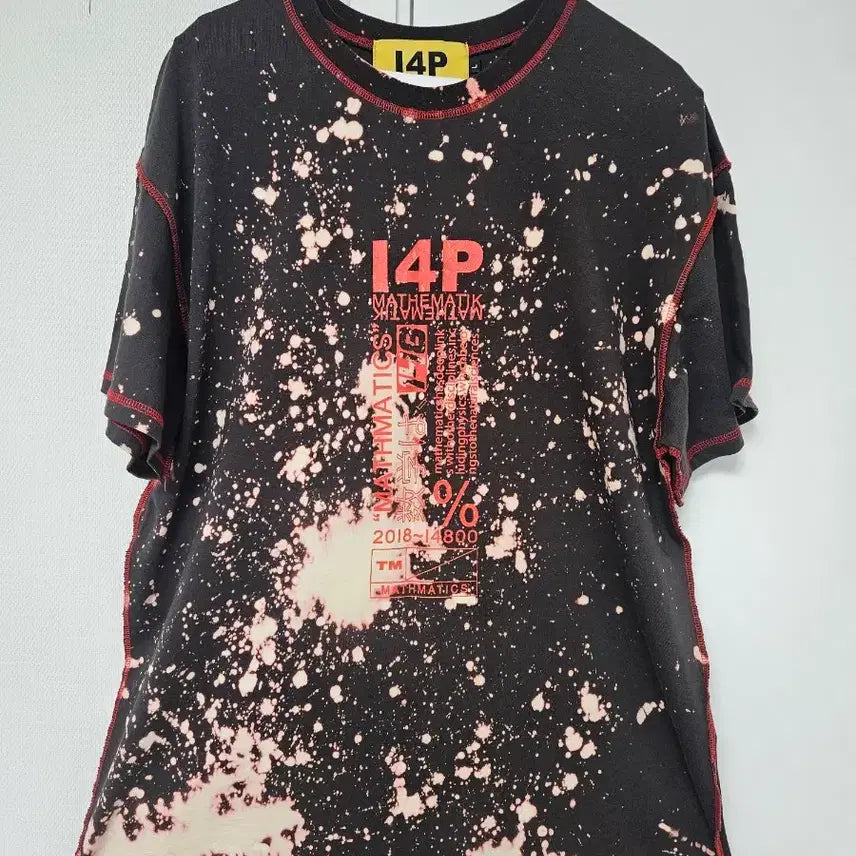 [BUNJANG] I4P Tie-Dye Short Sleeve T-Shirt / I4P 타이다이 반팔