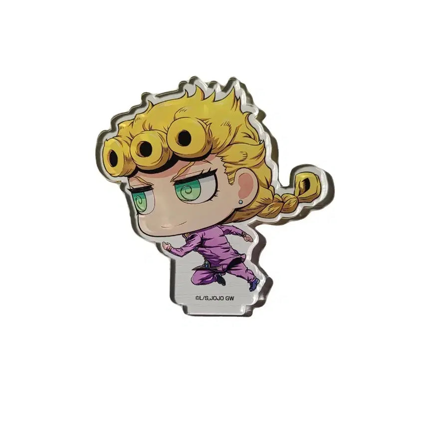 [BUNJANG] JoJo's Bizarre Adventure Part 5 Giorno Giovanna Acrylic Stand / 죠죠 죠죠월드 5부 죠르노 죠바나 아크릴 스탠드