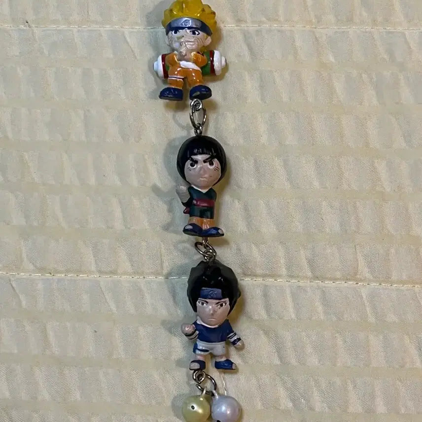 [BUNJANG] Naruto Classic Bell Charm Keychain - Naruto, Rock Lee, Sasuke / 나루토 고전 방울 키링 나루토 록리 사스케
