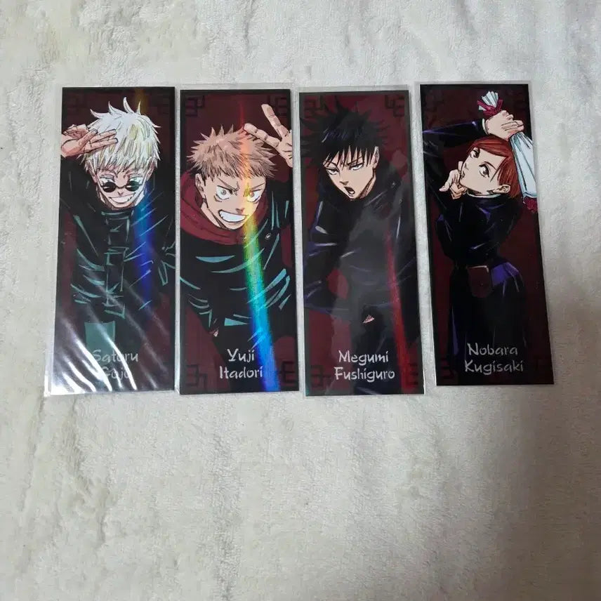 [BUNJANG] Jujutsu Kaisen 4-Type Special Set (Gojo, Yuji, Megumi, Nobara) Bundle Set / 주술회전 특전 4종 세트(고죠, 유지, 메구미, 노바라) 일괄