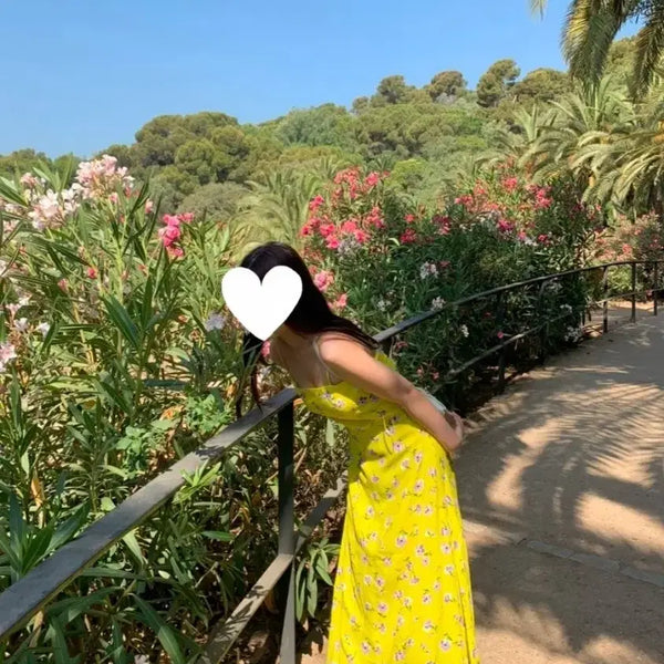 [BUNJANG] ZARA Resort Flower Long Dress / 자라 zara 휴양지 플라워 원피스 S사이즈