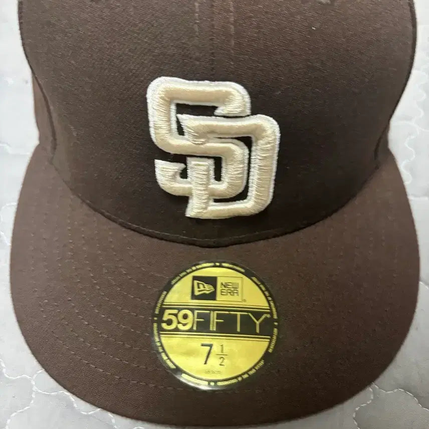 [BUNJANG] New Era 59FIFTY San Diego Padres Brown 7 1/2 / 뉴에라 59FIFTY 샌디에고 파드리스 브라운 7 1/2