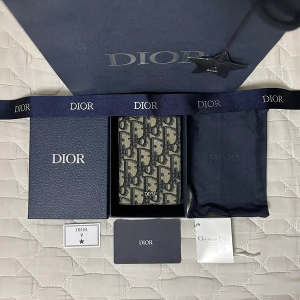 [BUNJANG] Dior Oblique Organizer Wallet / [새상품급/풀구성] 디올 오블리크 오거나이저 지갑