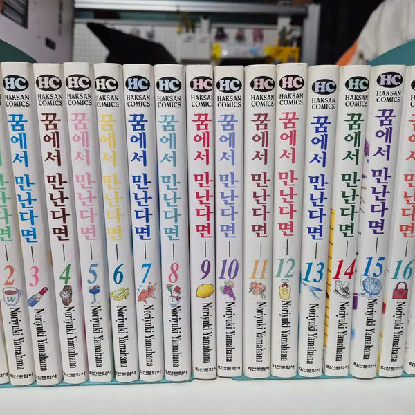 [BUNJANG] If You Meet Me in a Dream Complete Manga Set Volumes 1-17 / 소장용 만화책 꿈에서 만난다면 1~17완 판매